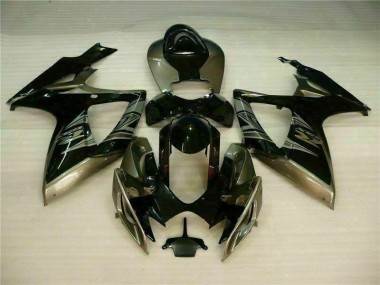 Purchase 2006-2007 Black Grey Suzuki GSXR 600/750 Motorcycle Replacement Fairings Canada