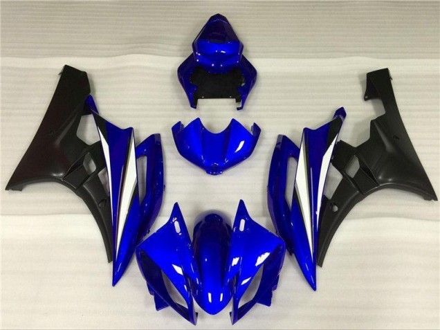 Purchase 2006-2007 Blue Black Yamaha YZF R6 Motorcycle Fairings Kits Canada