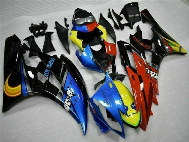 Purchase 2006-2007 Yellow Blue Red Yamaha YZF R6 Motorcycle Fairings Kit Canada