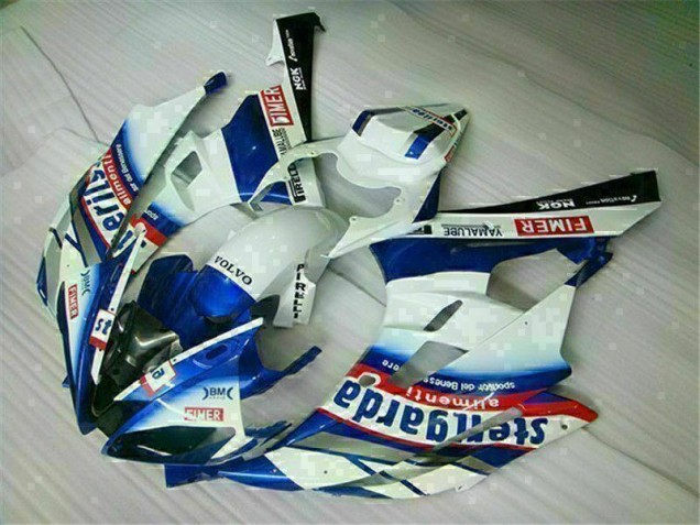 Purchase 2006-2007 White Blue Yamaha YZF R6 Motorbike Fairing Canada