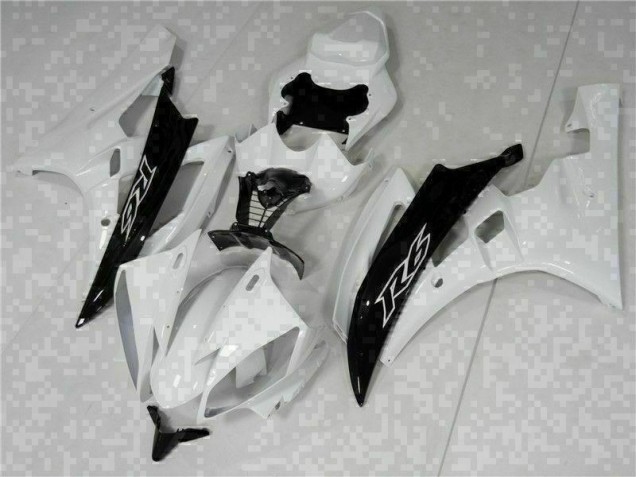 Purchase 2006-2007 White Black Yamaha YZF R6 Bike Fairings Canada
