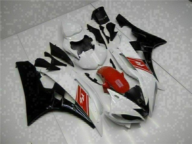 Purchase 2006-2007 White Black Yamaha YZF R6 Motorbike Fairing Canada