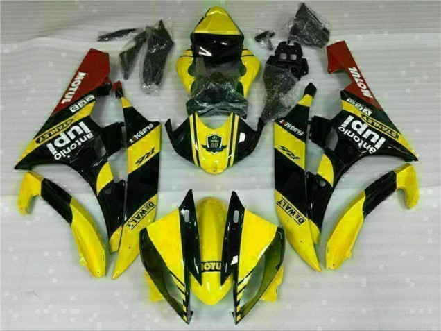 Purchase 2006-2007 Yellow Yamaha YZF R6 Motor Bike Fairings Canada