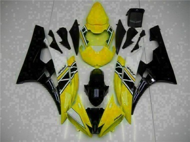 Purchase 2006-2007 Yellow Black Yamaha YZF R6 Motorcycle Fairing Kit Canada