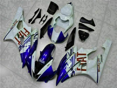 Purchase 2006-2007 White Blue Yamaha YZF R6 Bike Fairings & Bodywork Canada