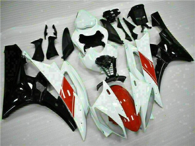 Purchase 2006-2007 White Yamaha YZF R6 Replacement Motorcycle Fairings Canada