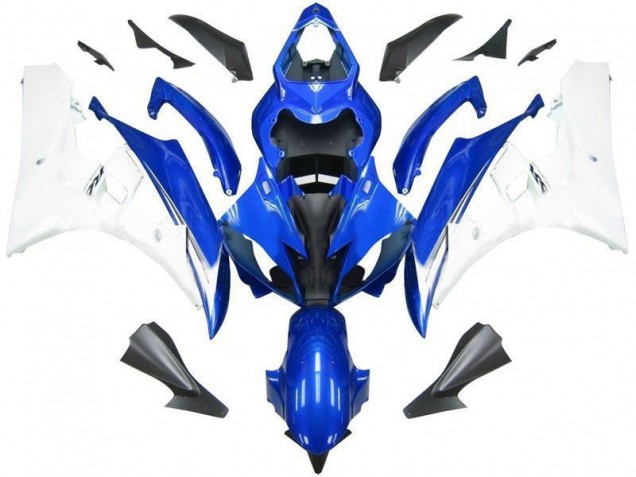 Purchase 2006-2007 Blue White Yamaha YZF R6 Motorcycle Fairing Kit Canada