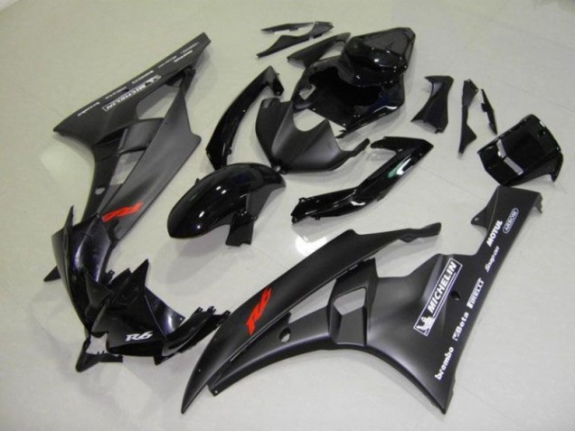 Purchase 2006-2007 Black Yamaha YZF R6 Bike Fairings Canada