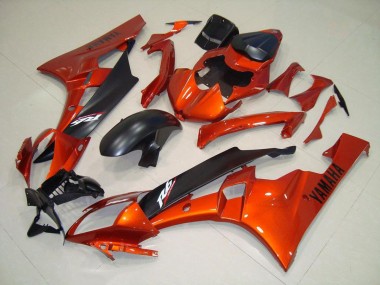 Purchase 2006-2007 Orange Matte Black Yamaha YZF R6 Motorcycle Replacement Fairings Canada