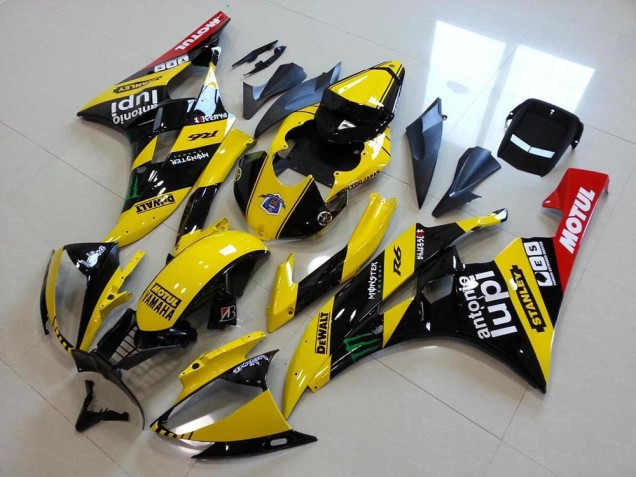 Purchase 2006-2007 Yellow Monster Lupi Yamaha YZF R6 Motorcycle Fairing Kits Canada