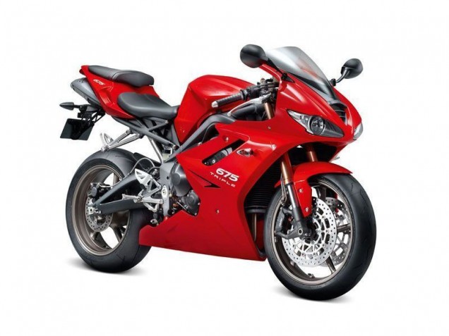 Purchase 2006-2008 Red Triumph Daytona 675 Triple Motorbike Fairing Canada