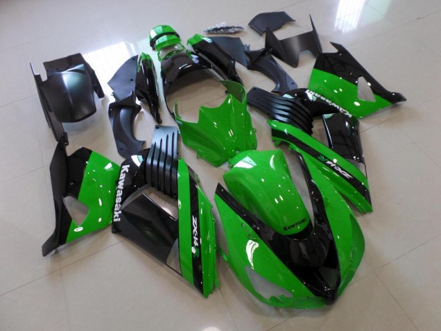 Purchase 2006-2011 Green and Black Kawasaki ZX14R ZZR1400 Bike Fairing Kit Canada