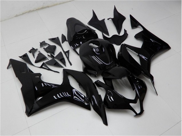 Purchase 2007-2008 Glossy Black Honda CBR600RR Bike Fairings Canada