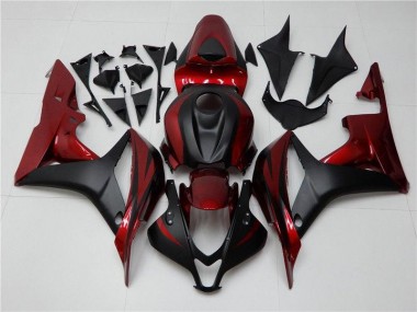 Purchase 2007-2008 Red Black Honda CBR600RR Bike Fairing Canada