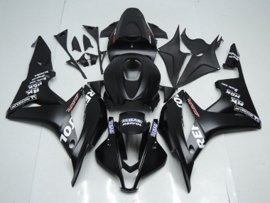 Purchase 2007-2008 Matte Black Repsol Honda CBR600RR Motorcyle Fairings Canada