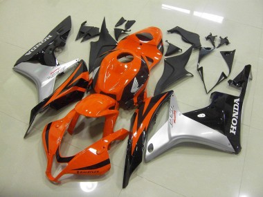 Purchase 2007-2008 Orange Silver Black Honda CBR600RR Moto Fairings Canada