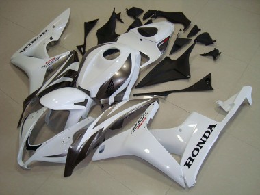 Purchase 2007-2008 White Silver Honda CBR600RR Motorcycle Fairing Kits Canada