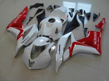 Purchase 2007-2008 White Red Race Version Honda CBR600RR Motorbike Fairing Canada