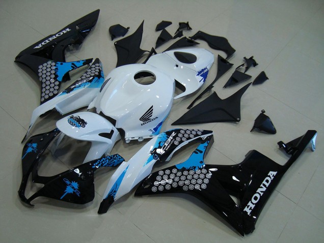 Purchase 2007-2008 White Black Blue Honda CBR600RR Bike Fairing Canada