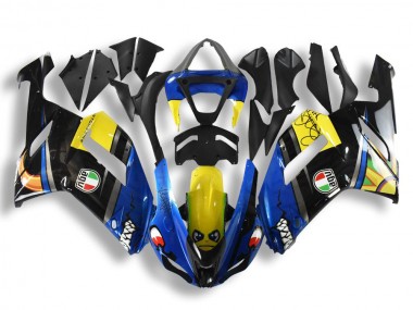 Purchase 2007-2008 Blue Shark Kawasaki ZX6R Replacement Motorcycle Fairings Canada