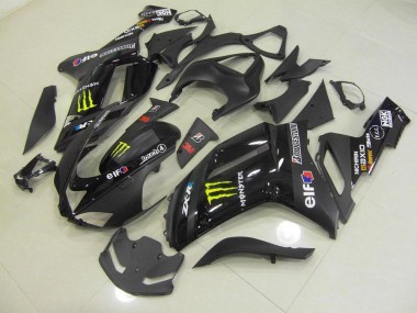 Purchase 2007-2008 Black Monster Kawasaki ZX6R Motorcylce Fairings Canada