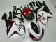 Purchase 2007-2008 White Black Red Kawasaki ZX6R Motorbike Fairings Canada