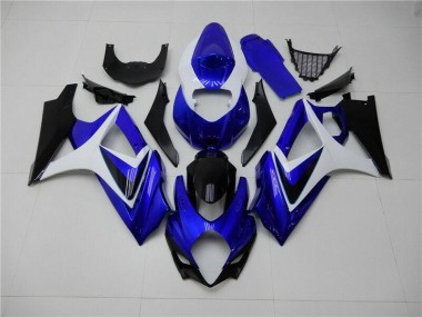 Purchase 2007-2008 Blue White Black Suzuki GSXR 1000 K7 Motorcylce Fairings Canada