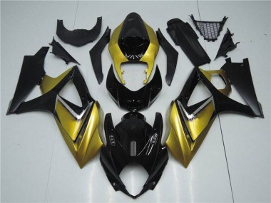 Purchase 2007-2008 Gold Black Suzuki GSXR 1000 K7 Motorbike Fairing Canada