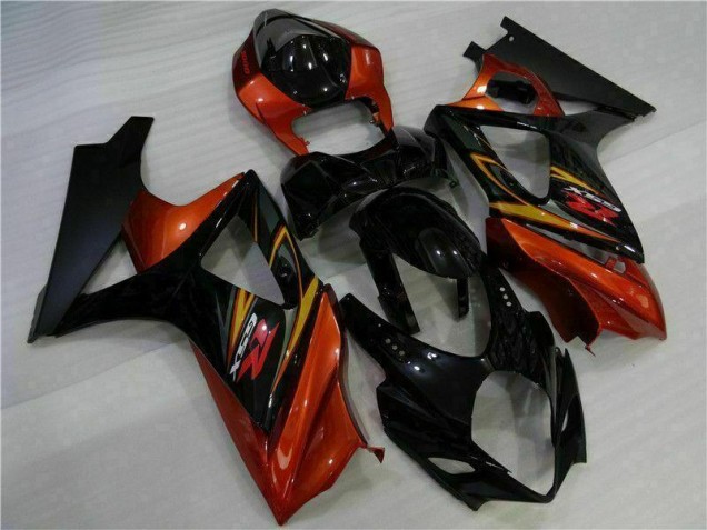 Purchase 2007-2008 Black Suzuki GSXR 1000 K7 Motorcycle Fairing Kit Canada