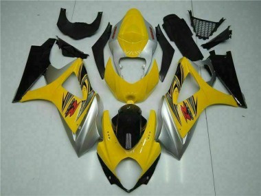 Purchase 2007-2008 Yellow Suzuki GSXR 1000 K7 Bike Fairing Kit Canada