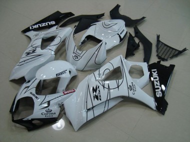 Purchase 2007-2008 White Corona Suzuki GSXR 1000 K7 Replacement Fairings Canada