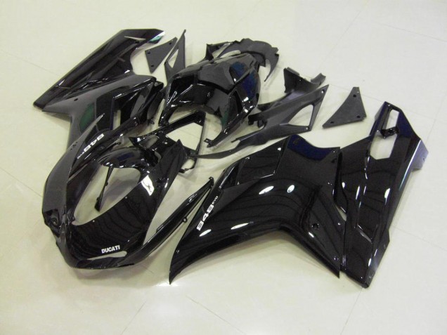 Purchase 2007-2014 Glossy Black Ducati 848 1098 1198 Motorcycle Fairings Canada