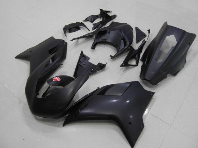 Purchase 2007-2014 Matte Black Racing Verision Ducati 848 1098 1198 Bike Fairings Canada