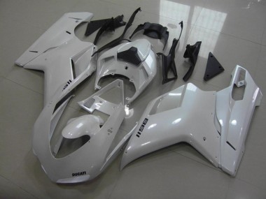 Purchase 2007-2014 Pear White Black Decals Ducati 848 1098 1198 Motor Fairings Canada