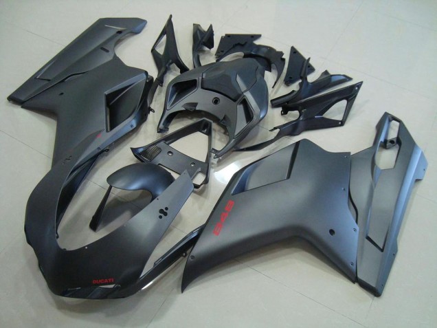 Purchase 2007-2014 Matte Black Ducati 848 1098 1198 Motorcycle Fairings Kit Canada