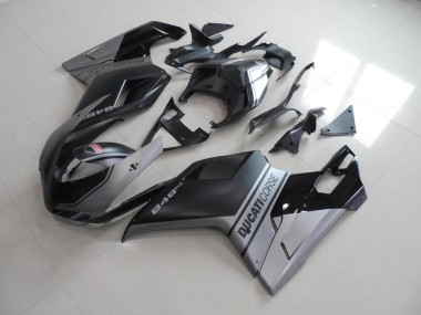 Purchase 2007-2014 Matte Black Sliver OEM Style Ducati 848 1098 1198 Motorbike Fairings Canada