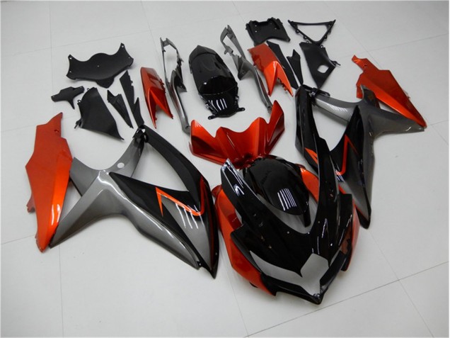 Purchase 2008-2010 Black Orange Grey Suzuki GSXR 600/750 Motorbike Fairing Kits Canada