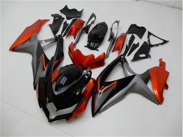 Purchase 2008-2010 Black Orange Grey Suzuki GSXR 600/750 Motorbike Fairing Kits Canada