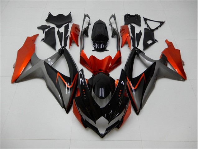 Purchase 2008-2010 Black Orange Grey Suzuki GSXR 600/750 Motorbike Fairing Kits Canada