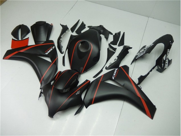 Purchase 2008-2011 Matte Black Red Honda CBR1000RR Motorcycle Fairing Canada