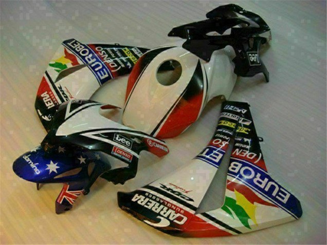 Purchase 2008-2011 White Blue Honda CBR1000RR Motorcycle Fairing Canada