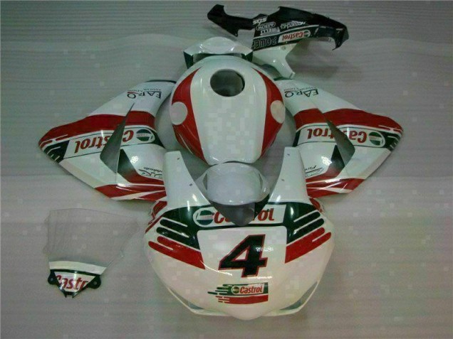 Purchase 2008-2011 White Castrol 4 Honda CBR1000RR Motorcycle Fairing Canada