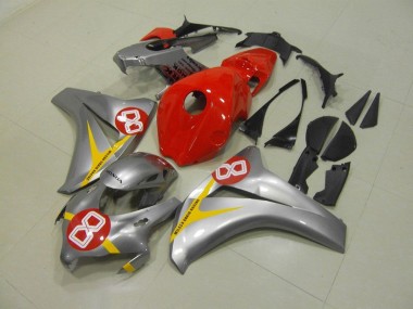 Purchase 2008-2011 Silver Red 8 Honda CBR1000RR Motorbike Fairings Canada