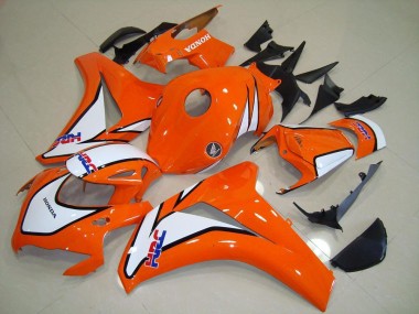 Purchase 2008-2011 Sunset Orange HRC Honda CBR1000RR Motorcycle Fairings Kit Canada