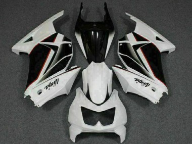 Purchase 2008-2012 White Black Ninja Kawasaki EX250 Replacement Fairings Canada