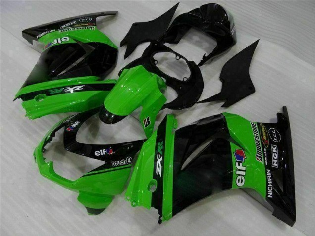 Purchase 2008-2012 Black Green Kawasaki EX250 Motorcylce Fairings Canada