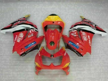 Purchase 2008-2012 Red Yellow Kawasaki EX250 Motorcycle Fairing Kit Canada