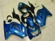 Purchase 2008-2012 Blue Black White Ninja Kawasaki EX250 Moto Fairings Canada