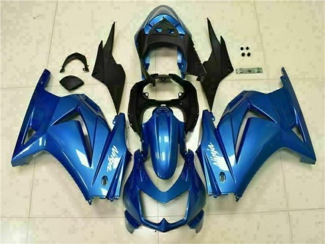 Purchase 2008-2012 Blue Black White Ninja Kawasaki EX250 Moto Fairings Canada