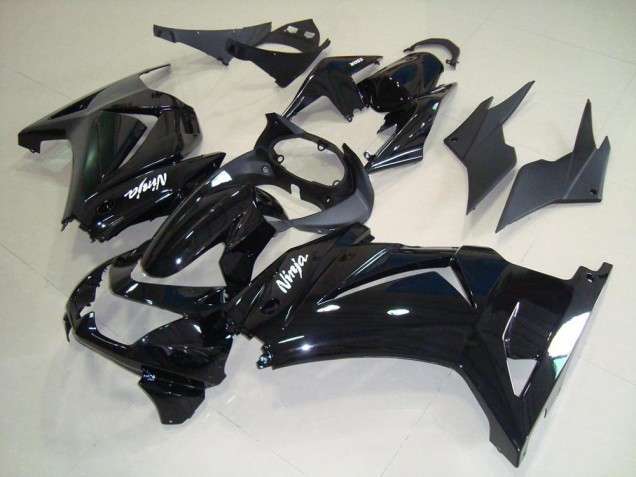 Purchase 2008-2012 Glossy Black Kawasaki ZX250R Replacement Fairings Canada